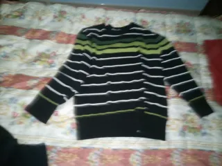 Jersey rayas negro y verde