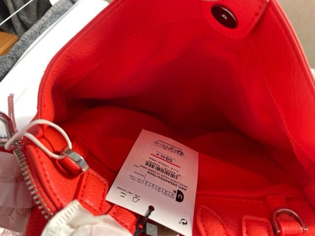 Mochila Desigual Roja/Naranja Nueva