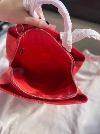 Mochila Desigual Roja/Naranja Nueva