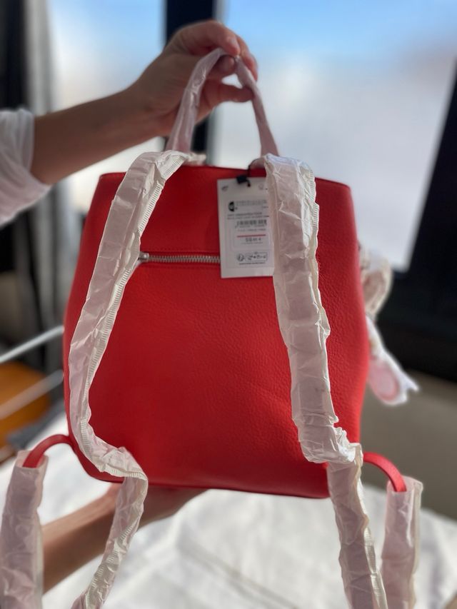 Mochila Desigual Roja/Naranja Nueva