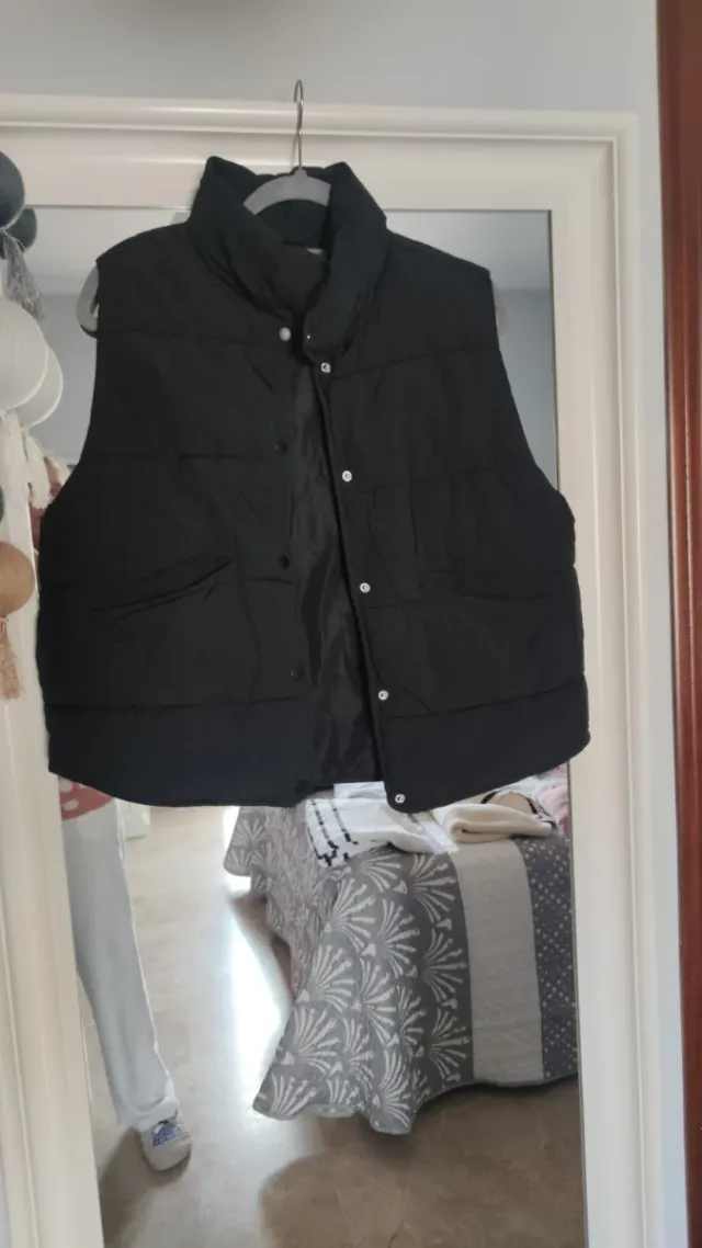 Chaleco niña Zara negro