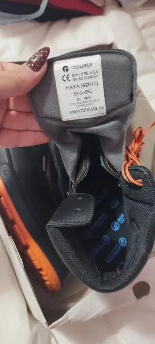 Botas de seguridad Robusta hombre