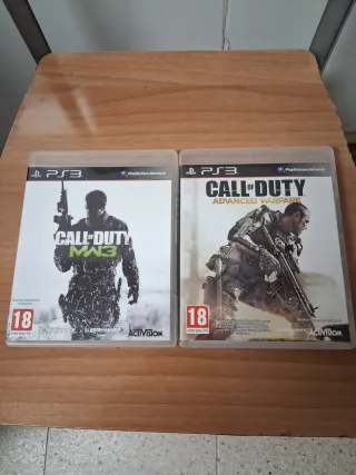PS3 Call of Duty Modern Warfare 3 y Advanced Warfa