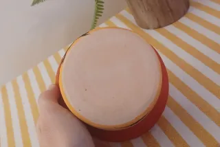 Souvenir ceramica deserto cammello tramonto