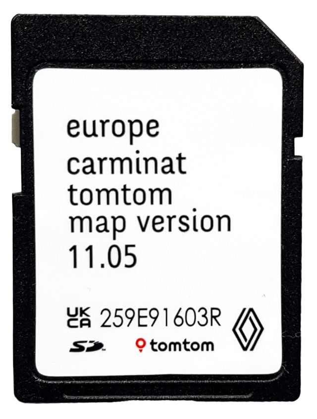 Renault Tomtom Carminat SD Europa 2024