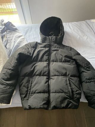 Abrigo Tommy Hilfiger Negro Hombre (Talla M)