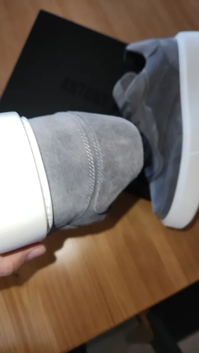 Zapatillas Antony Morato Piel Hombre Gris