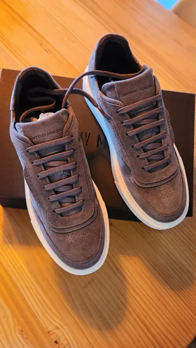 Zapatillas Antony Morato Piel Hombre Gris