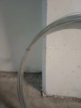 Rollo de alambre galvanizado