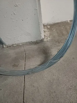 Rollo de alambre galvanizado