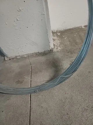 Rollo de alambre galvanizado