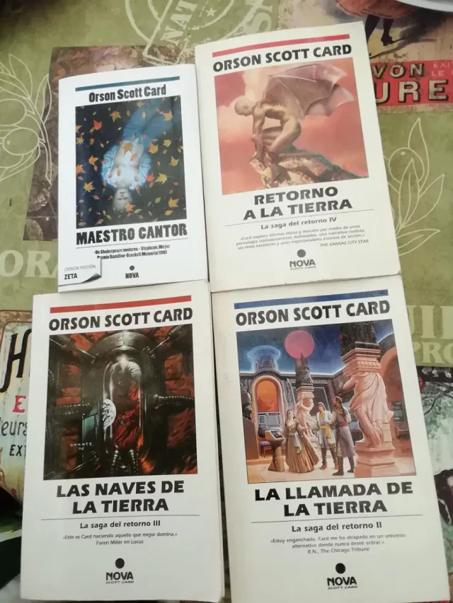 La saga del retorno 2,3  y 4 y maestro cantor