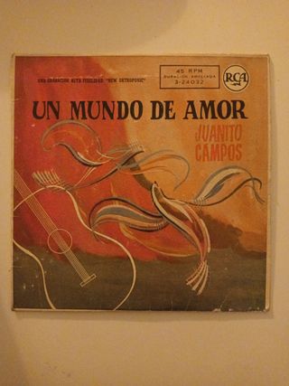 Vinilo Un Mundo de Amor - Juanito Campos