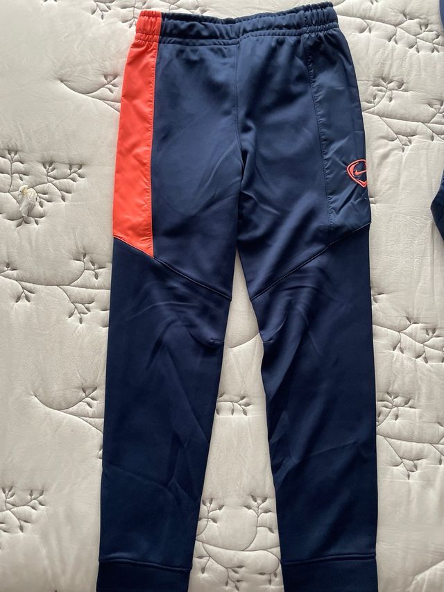 Chándal niño FC Barcelona Nike azul/naranja