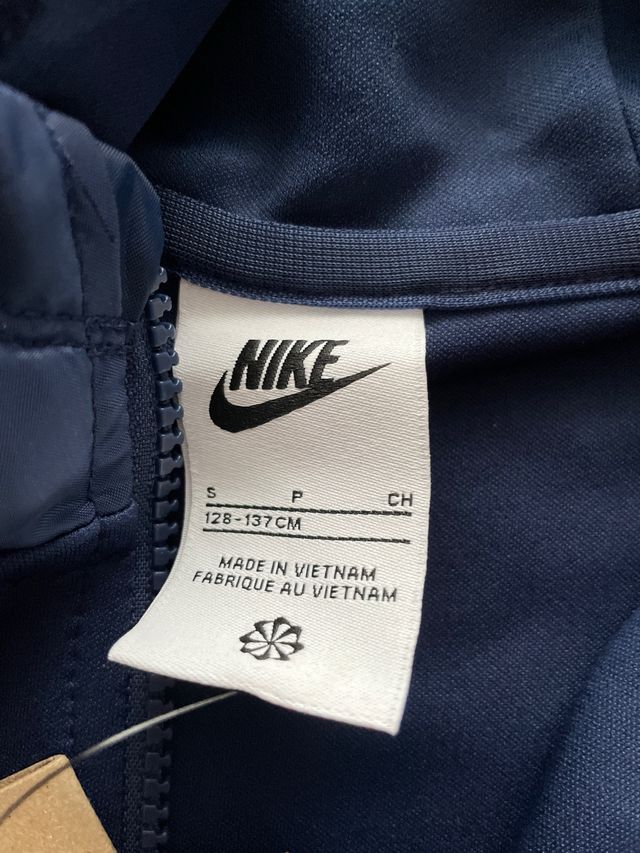 Chándal niño FC Barcelona Nike azul/naranja