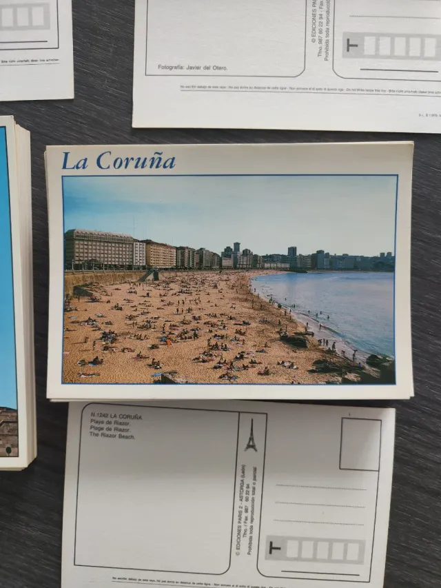 Lote Postales de A Coruña años 80/90