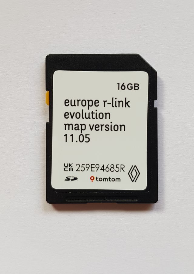 Tarjeta SD TomTom Europa R-Link 16GB 11.05 2024