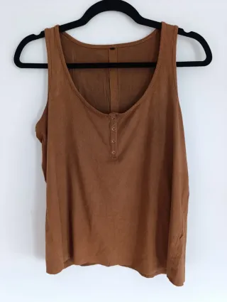 Camiseta ante sin mangas