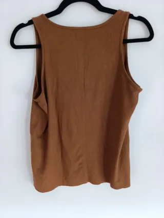 Camiseta ante sin mangas