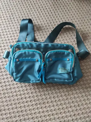 Bolso TIGER azul/verde agua