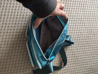 Bolso TIGER azul/verde agua