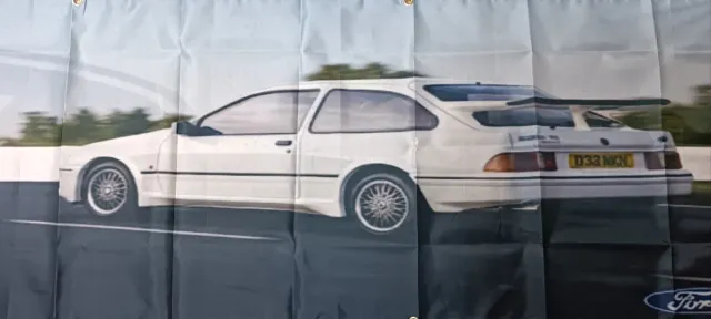 Bandera Ford Sierra RS cosworth