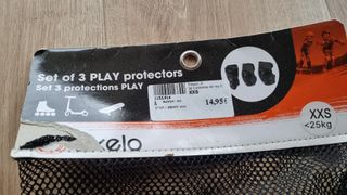 Protezioni pattini Oxelo Dechatlon dai 7 anni