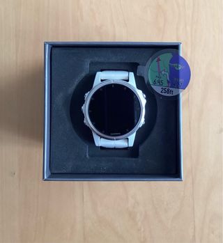 Garmin Fenix 5S Plus Blanco y Azul