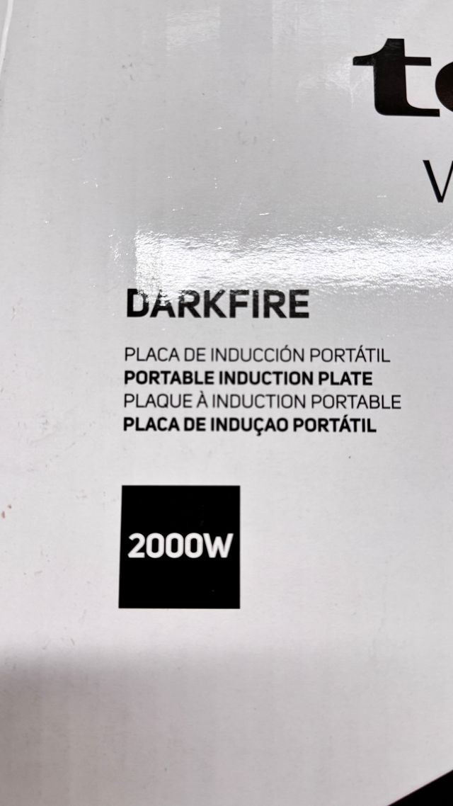 Placa Inducción Taurus Darkfire 2000W