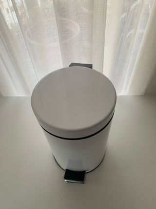 Papelera de baño con pedal 3L