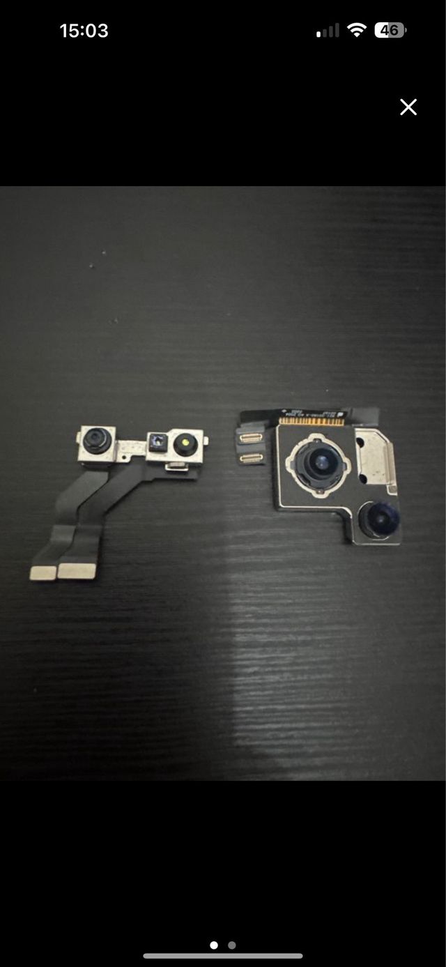 Cámaras iPhone 13 delantera y trasera