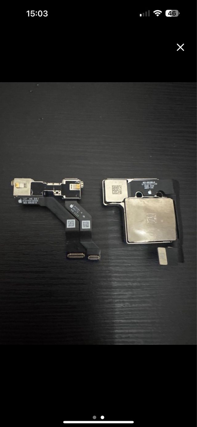 Cámaras iPhone 13 delantera y trasera