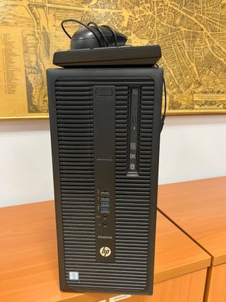 Ordenador HP i7 EliteDesk Negro