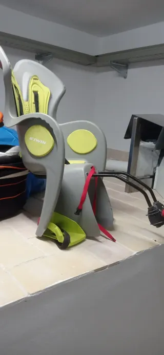 Silla bici infantil Btwin