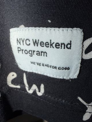 Camiseta LAYERS MAN Estampada Negra Talla S