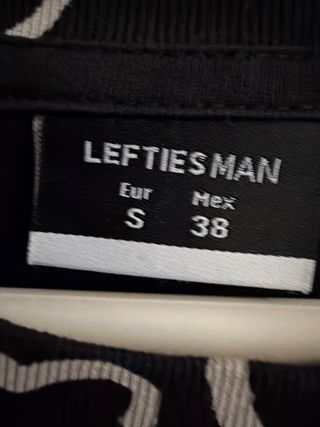 Camiseta LAYERS MAN Estampada Negra Talla S