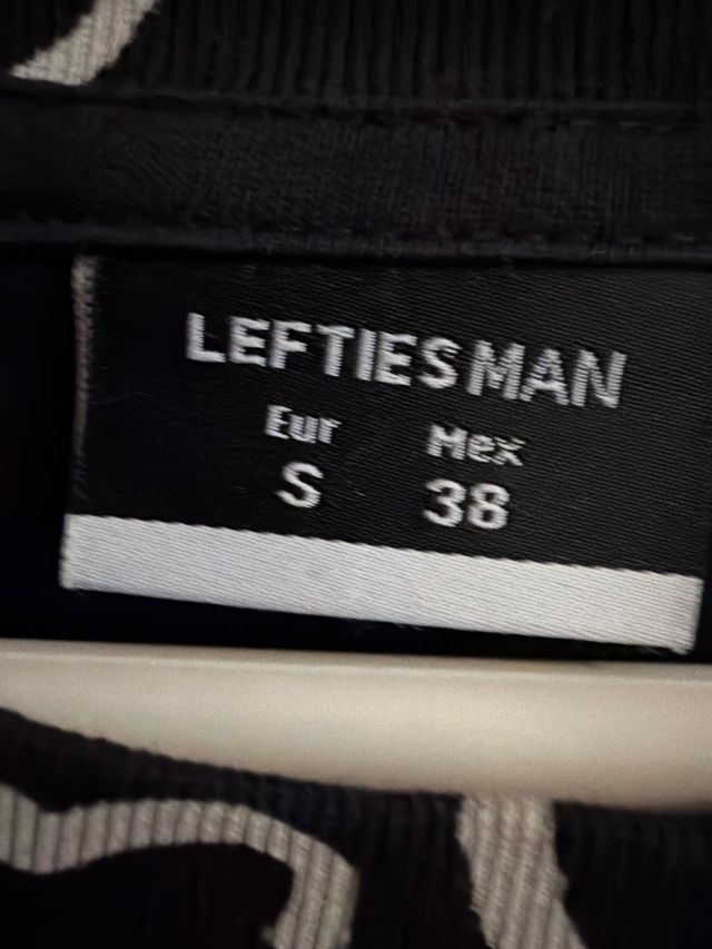 Camiseta LAYERS MAN Estampada Negra Talla S