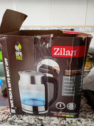 Hervidor de agua Zilan Digital Glass Kettle