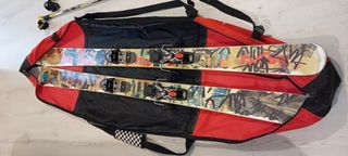 Lote equipo esquí adulto