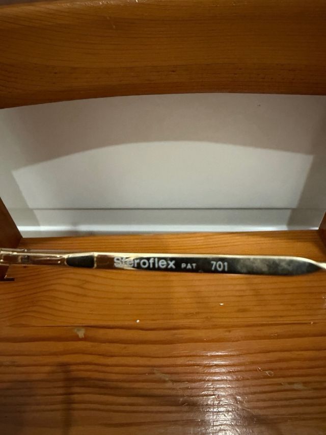 Gafas Sferoflex Vintage Años 80 Azul/Dorado