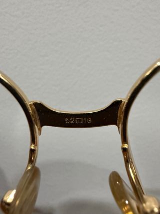 Gafas Sferoflex Vintage Años 80 Azul/Dorado