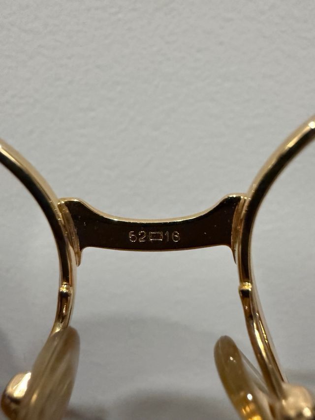 Gafas Sferoflex Vintage Años 80 Azul/Dorado