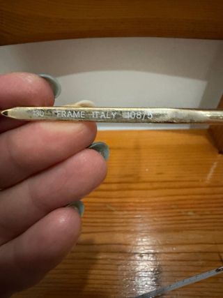 Gafas Sferoflex Vintage Años 80 Azul/Dorado