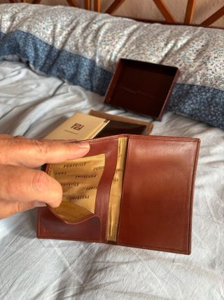 Billetera Pertegaz Piel Hombre Nueva