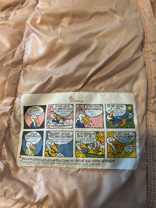 Giacca Moncler bambina rosa