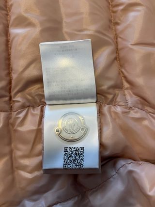 Giacca Moncler bambina rosa