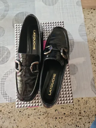 Zapatos planos mujer LATOUCHE negros