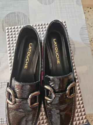 Zapatos planos mujer LATOUCHE negros