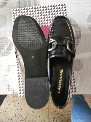 Zapatos planos mujer LATOUCHE negros