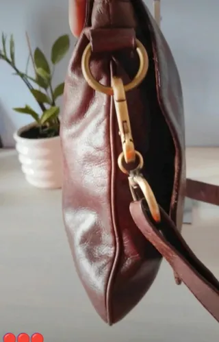 Borsa Carpisa vera Pelle Marrone